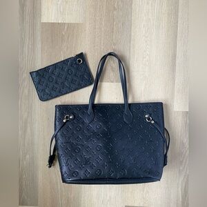 tote bag + matching wallet